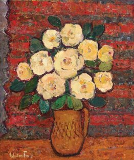 Becher mit Rosen Becher mit Rosen