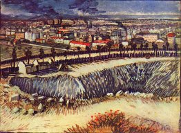 Stadtrand von Paris in der Nähe von Montmartre Stadtrand von Paris in der Nähe von Montmartre