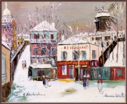 Der Maquis von Montmartre unter dem Schnee Der Maquis von Montmartre unter dem Schnee