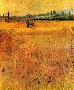 Arles Ansicht von den Weizen-Feldern Arles Ansicht von den Weizen-Feldern