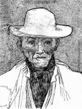 Farmer mit Strohhut Farmer mit Strohhut