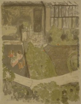 Der Garten außerhalb der Werkstatt Der Garten außerhalb der Werkstatt
