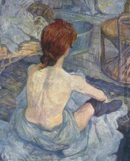 Frau an ihrem Toil Frau an ihrem Toil