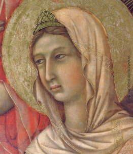 Madonna mit Kind auf dem Thron (Vorderseite-Fragment) Madonna mit Kind auf dem Thron (Vorderseite-Fragment)
