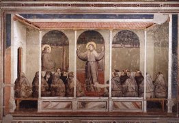 St. Franziskus erscheint dem heiligen Antonius in Arles St. Franziskus erscheint dem heiligen Antonius in Arles