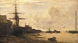 Die Themse in Erith Die Themse in Erith