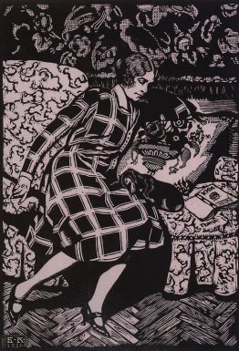 Portrait Y.E. Kustodieva Portrait Y.E. Kustodieva