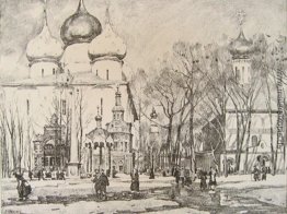 Sergijew Possad. Die Uspenski Cathederal Sergijew Possad. Die Uspenski Cathederal