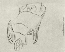 Baby in einem Wagen Baby in einem Wagen