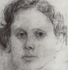 Porträt von O. Trubnikova Porträt von O. Trubnikova