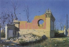 Ruinen von einem Theater in Chuguchak Ruinen von einem Theater in Chuguchak