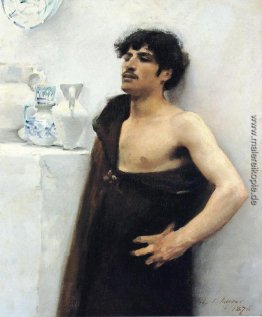 Junger Mann in Reverie Junger Mann in Reverie