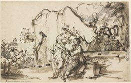 Eliezer und Rebekka am Brunnen Eliezer und Rebekka am Brunnen