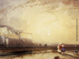 Sonnenuntergang im Pays de Caux Sonnenuntergang im Pays de Caux