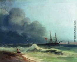 Meer vor dem Sturm Meer vor dem Sturm