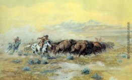 Die Büffel-Jagd Die Büffel-Jagd