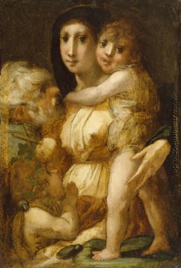 Die Heilige Familie mit dem kleinen Johannes dem Täufer Die Heilige Familie mit dem kleinen Johannes dem Täufer