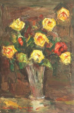 Vase mit Rosen Vase mit Rosen