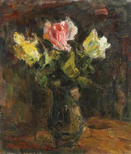 Vase mit Rosen Vase mit Rosen