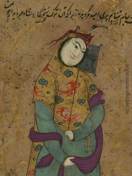 Eine Dame mit Fächer (Detail) Eine Dame mit Fächer (Detail)