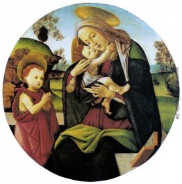 Jungfrau und Kind mit der Infant St. John the Baptistbetween Jungfrau und Kind mit der Infant St. John the Baptistbetween