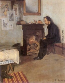 Portrait von Eric Satie Portrait von Eric Satie