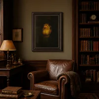 Porträt eines bärtigen Mannes im schwarzen Barett — Klassische Bibliothek