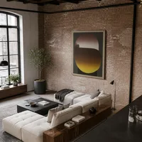 White Light scheint sie Coming out — Modernes Loft