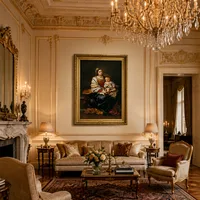 Die Madonna des Rosenkranzes — Historisches Herrenhaus