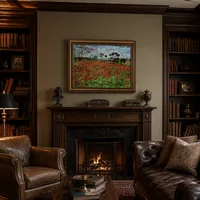 Feld mit Mohnblumen — Klassische Bibliothek