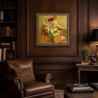 Japanischer Vase mit Rosen und Anemonen — Klassische Bibliothek