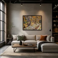 Große Flache Bäume — Modernes Loft
