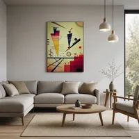 Fröhliche Struktur — Skandinavisches Haus