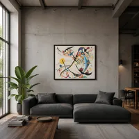 Blau-Segment — Modernes Loft