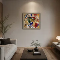 Malen mit grüner Mitte — Museumsinterieur
