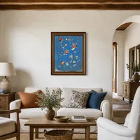 Himmelblau — Mediterranes Haus