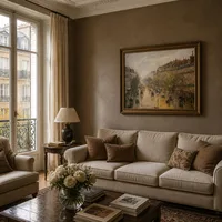 Boulevard Montmartre Frühling Regen — Pariser Wohnung