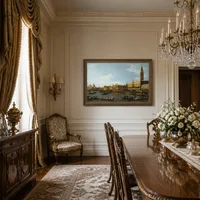 Das Bucintoro, Venedig — Schloss-Esszimmer