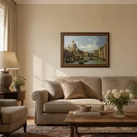 Der Canal Grande und die Kirche des Salute — Italienische Villa