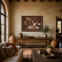 Abendmahl in Emmaus — Italienische Villa