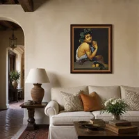 Junge kranke Bacchus — Italienische Villa