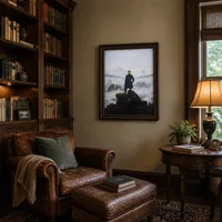 Der Wanderer über dem Nebelmeer — Klassische Bibliothek