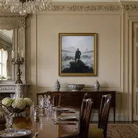 Der Wanderer über dem Nebelmeer — Schloss-Esszimmer