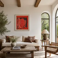 Red Kunststoff — Mediterranes Haus
