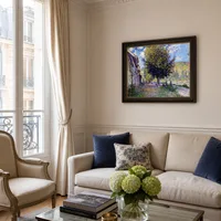 Ufer der Seine bei Lavacourt — Pariser Wohnung