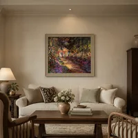 Bahn in Monets Garten in Giverny — Museumsinterieur
