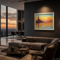 San Giorgio Maggiore in der Abenddämmerung — Luxus-Penthouse