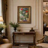Stilll Leben mit Anemonen — Historisches Herrenhaus