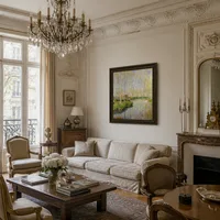 Der Fluss Epte — Pariser Wohnung