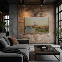 Tulpenfeld in Holland — Modernes Loft
